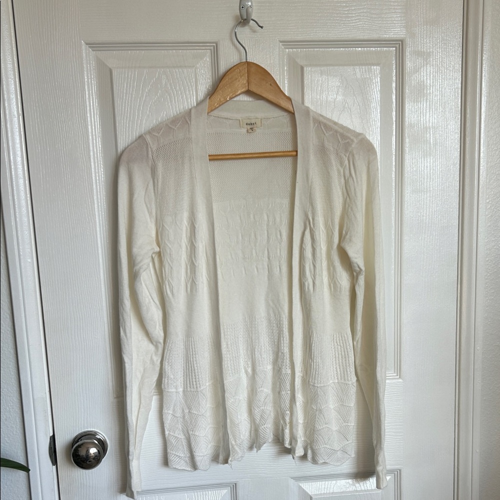 Debut Cream Women's Cardigan